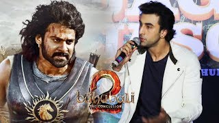 Watch Ranbir Kapoor REACTS To Baahubali 2 At Jagga Jasoos Song Launch Video