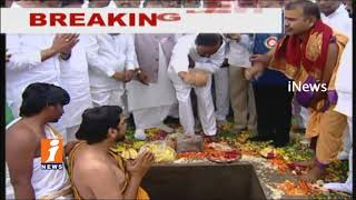 Watch CM KCR Lay Foundation Stone For Raja Bahadur Venkata Rama Reddy Educational Society Building | iNews Video