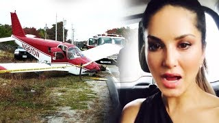 Watch Sunny Leone's PLANE CRASHED, Actress Screams ALIVE - Shocking Video Video