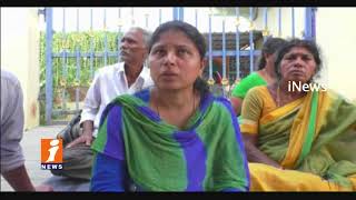 Watch Wife Protest In Front Of Husband House In Sarapaka |Husband Cheats Wife|Bhadradri Kothagudem| iNews Video