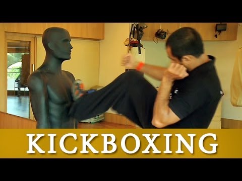 Watch Middle Thrust Kick Self Defence Training Video Tutorial Video