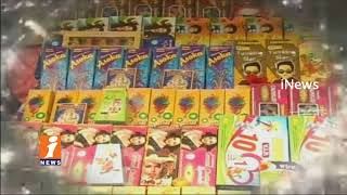 Watch Diwali Crackers Shop merchants Dilemma Over Crackers Rates Increased In Rajahmundry | iNews Video