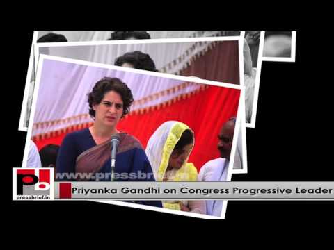 Watch Star Congress campaigner Priyanka Gandhi Vadra Ã¢â‚¬â€œ progressive and energetic  personality Video