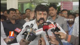 Watch Balakrishna And Nara Brahmani Pay Tributes To Sr NTR | Hyderabad | iNews Video