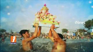 Watch Actor Ranbir Kapoor At Ganesh Visarjan 2017 In Mumbai | iNews Video
