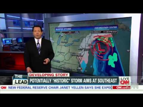 Watch The Southern snow was round one here comes ice the heavyweig News Video Video