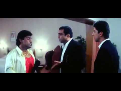 Watch Johnny Lever, Paresh Rawal Comedy - Awara Paagal Deewana - Bollywood Movie Comedy Scene Video