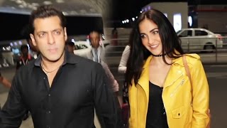 Watch Elli Avram Leaves For Salman's Dabangg Tour 2017, Hong Kong Video