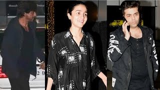 Watch Shahrukh Khan & Alia Bhatt VISITS Karan Johar's TWINS At The Hospital Video