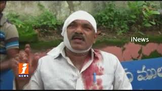 Watch Rivals Brutally Attacks Advocate Venugopal Chary Over Land Dispute In Jayashankar Bhupalpally iNews Video