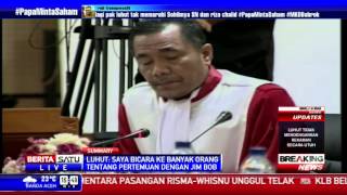 Watch Breaking News: Anggota Fraksi Hanura dan Golkar Bertanya ke Luhut Video