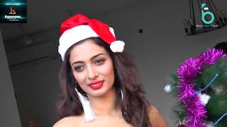 Watch Uncut- Heena Panchal Hot Photoshoot For Christmas & New Year Celebration Video
