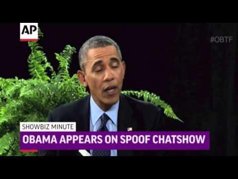 Watch ShowBiz Minute- Pine, Obama, Leno News Video Video