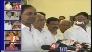 Watch CM KCR And Governor Vidyasagar Rao Pays Tributes To C Narayana Reddy | iNews Video