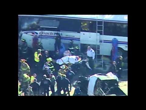 Watch Raw- Bus Crash Kills One in NY News Video Video