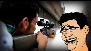 Watch Video Lucu Pura-pura Kena Tembak Dari Sniper Video