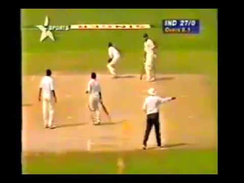 Watch Classic Inzamam Ul Haq Bowling to Master Blaster Sachin Tendulkar - Cricket Classic Video Video