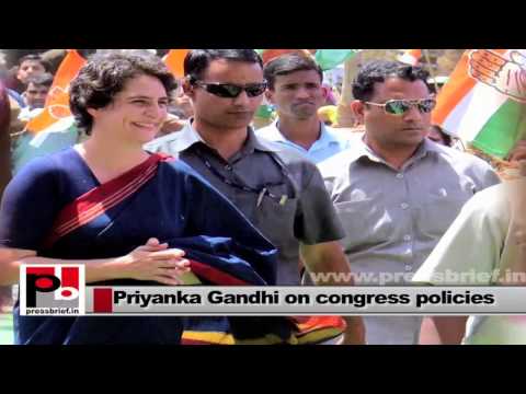 Watch Priyanka Gandhi Vadra -- a leader with a special ability to mingle with common people Video