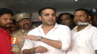 Watch Actor Tarun Speaks To Media After SIT Investigation | Tollywood Narcotics Case | iNews Video