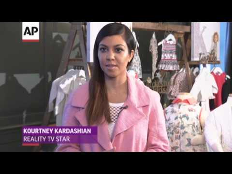 Watch Kourtney Kardashian on the Baby Clothes Business News Video Video