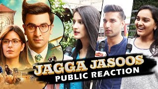 Watch JAGGA JASOOS - First Day First Show - Public Excitement - Ranbir Kapoor, Katrina Kaif Video