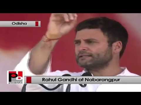 Watch Rahul Gandhi at Congress rally in Nabarangpur at Odisha; takes on NDA Video