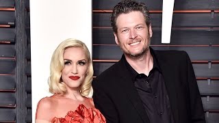 Watch Gwen Stefani & Blake Shelton's Red Carpet Debut at Vanity Fair Oscars Party Video