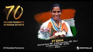 Watch PT Usha Seoul Asian Games 1986 - 5 medals | Asian Games 1982 - Silver | Los Angeles Olympics 1984 Video