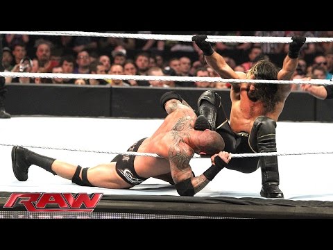 Watch Randy Orton & Roman Reigns vs. Kane & Seth Rollins- Raw, April 27, 2015 - WWE Wrestling Video Video