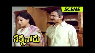 Watch Vijayashanti Scared With Goons And Leaves Shoban Babu - Emotional Scene - Sakkanodu Movie Scenes Video