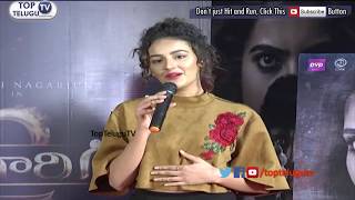 Watch Seerat Kapoor Speech At Raju Gari Gadhi 2 Movie Press Meet || Samantha || Nagarjuna Akkineni Video
