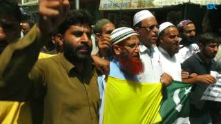 Watch Resistance groups protest in Srinagar against Machhil fake encounter ruling Video