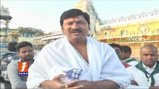 Watch Maa President Rajendra Prasad Visits Tirumala | Tirupati | iNews Video