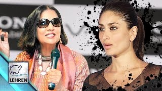 Watch Kareena Kapoor CRITICIZED By Shabana Azmi Video