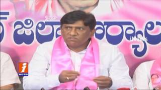 Watch Karimnagar MP Vinod Kumar on New District Formation | iNews Video