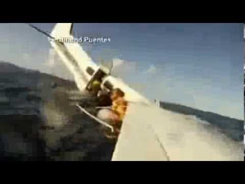 Watch Passenger Films as Plane Crashes Into Ocean News Video Video