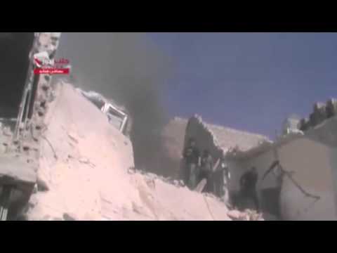 Watch Raw- Airstrikes Cause Damage in Syria News Video Video