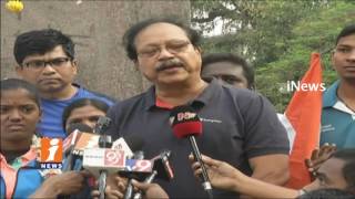 Watch Nikita Yadav Starts Padayatra in Telangana | CPI Narayana  Participates in Marathon | iNews Video