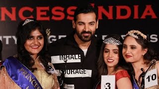 Watch John Abraham CROWNS Winner - Princess India, Beauty Pageant For Visually Impaired Video