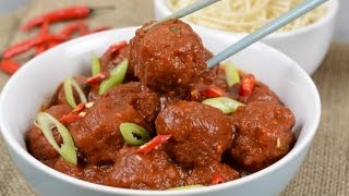 Watch rice ball manchurian easy  recipe Video