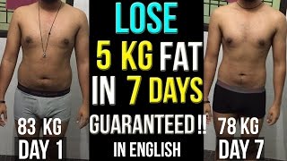 Watch LOSE 5 Kg FAT in 7 DAYS | HOW TO REPAIR SLOW METABOLISM | CAUSES OF DAMAGED METABOLISM Video
