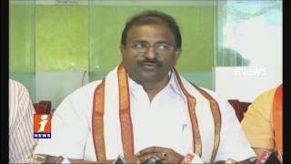 Watch BJP Sincere About Polavaram Project | Somu Veerraju | iNews Video