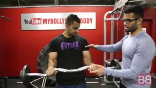 Watch How to- Make your ARMS look BIGGER and defined! "Pronated Curls"  (Hindi / Punjabi) Video