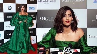 Watch Stunning Sonam Kapoor At Vogue Women Of The Year Awards 2017 Red Carpet Video