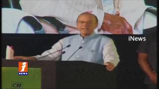 Watch Arun Jaitley | GST To Fetch More Revenues For Government | CII Conference At Vizag | iNews Video