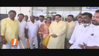 Watch TDP Leader Satrucharla Vijaya Rama Raju Takes Oath as MLC  In Amaravathi | AP | iNews Video