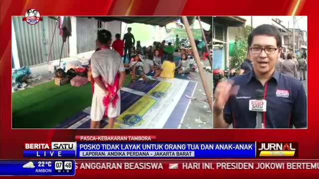 Watch Korban Kebakaran Tambora Butuh Makanan dan Air Bersih Video