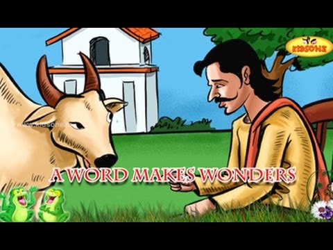 Watch A Word Makes Wonders - Merchant and Young Bull Story - English Moral Story For Kids Video