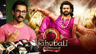 Watch Aamir Khan REACTS To Baahubali 2 SUCCESS, Baahubali 2 BREAKS Another Record Video