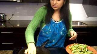 Watch Stuffed Bhindi recipe, Bharvan Bhindi - Okra Recipe Video
